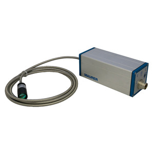 QKTRD 1485, 600~3300℃, Fiber optic cable, 2 color Pyrometer, 강철, 와이어, 주조, 경화, 롤링, 유도 가열, 단조, 용해 측정용